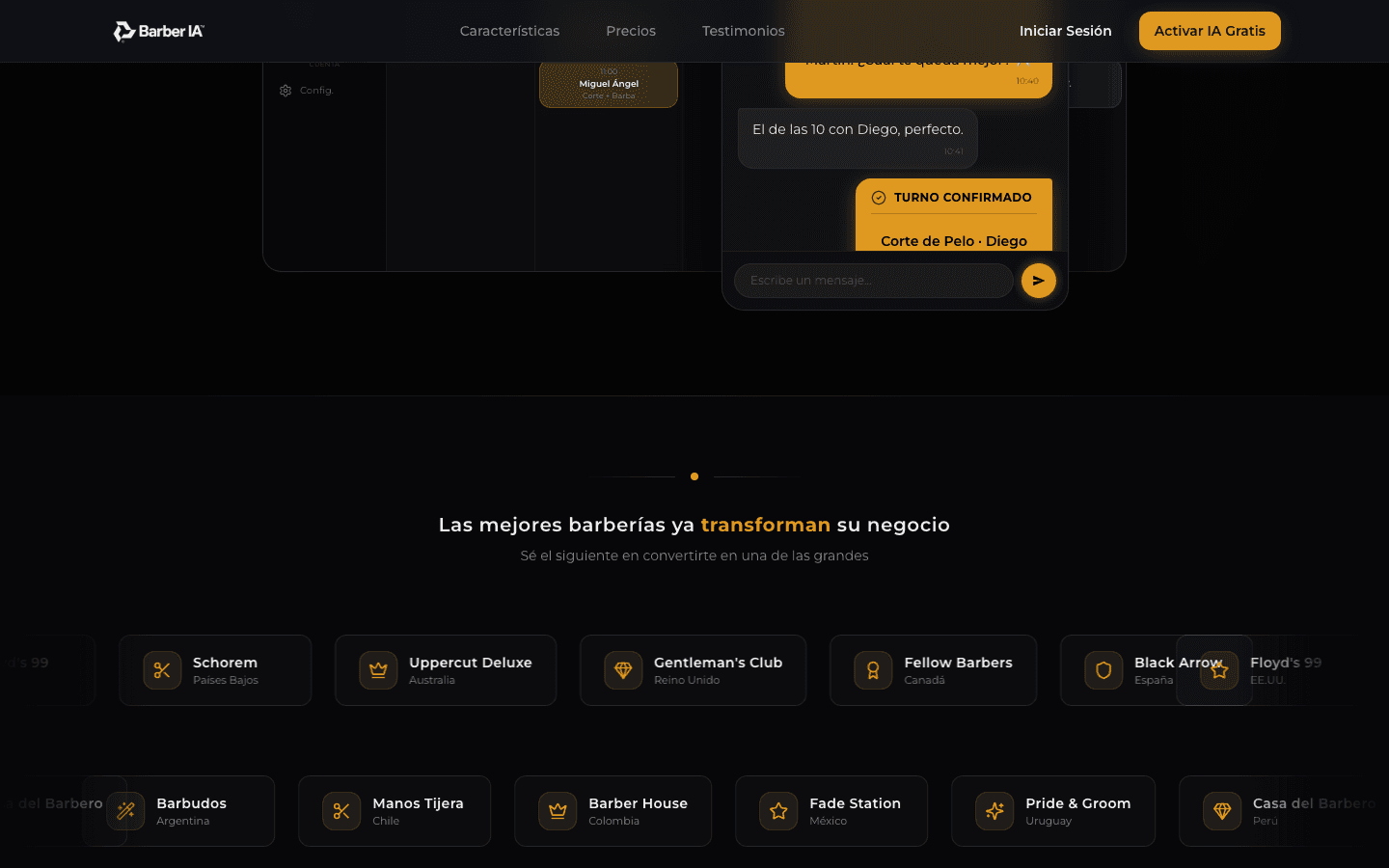 BarberIA — funcionalidades y propuesta de valor