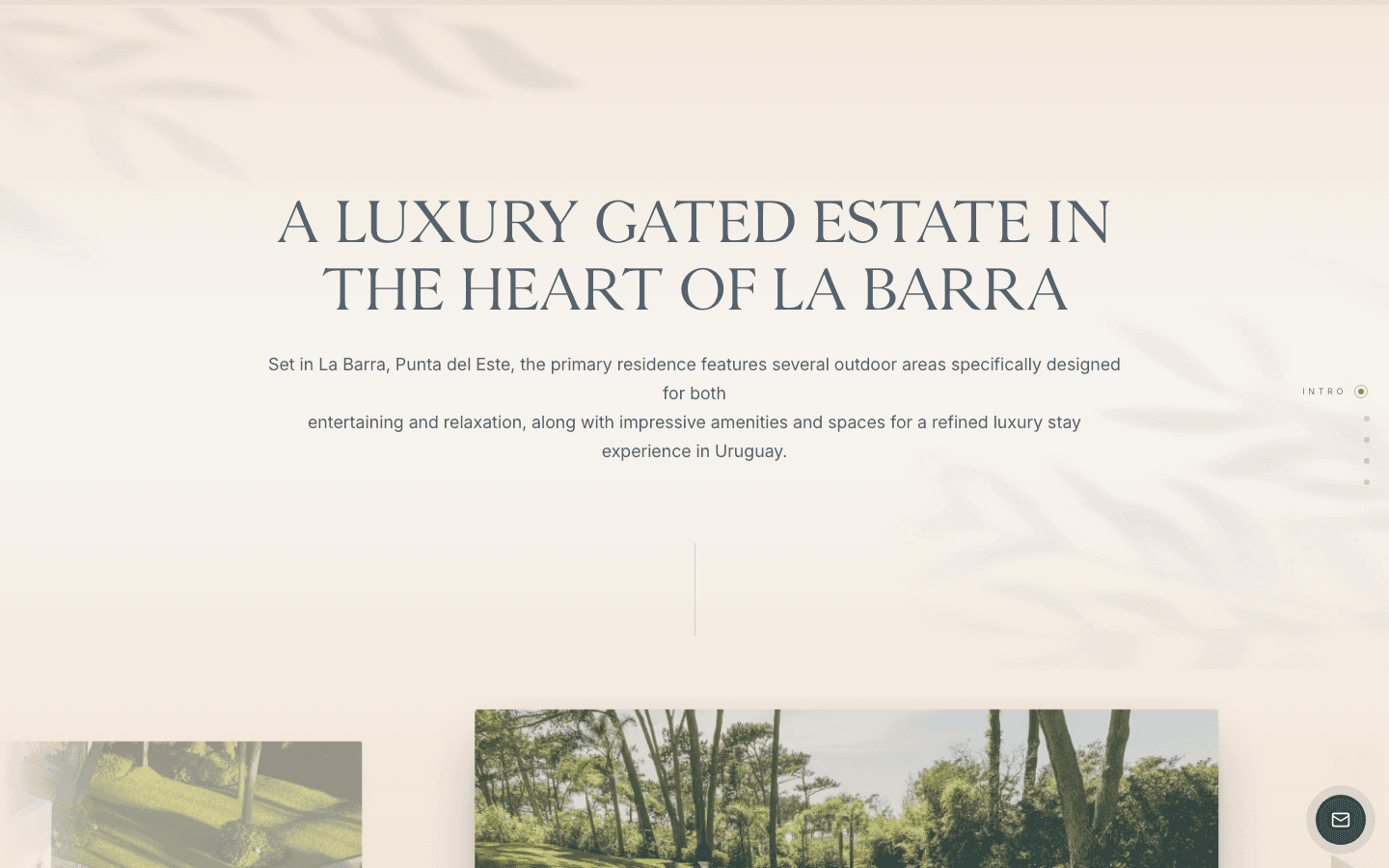 Sky Luxury Estate — hero de la marca premium unificada